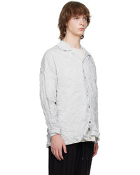 Attachment Gray Wrinkled Shirt