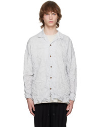 Attachment Gray Wrinkled Shirt