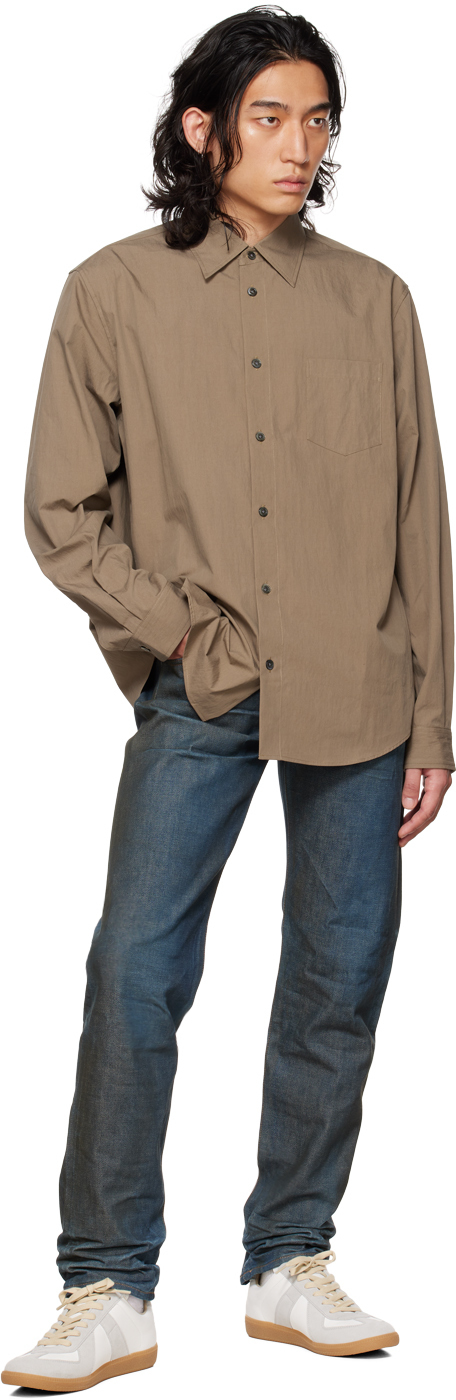 John Elliott Khaki Cloak Shirt, $500 | SSENSE | Lookastic