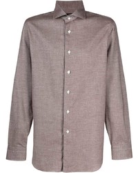 Barba Long Sleeve Cotton Shirt