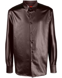 Eckhaus Latta Metallic Long Sleeve Shirt