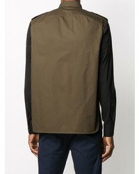Neil Barrett Military Style Slim Fit Shirt