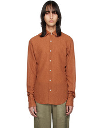 Ludovic De Saint Sernin Orange Slim Shirt