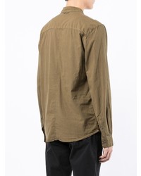 James Perse Standard Long Sleeve Cotton Shirt