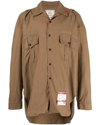 Maison Mihara Yasuhiro Utilitary Style Button Up Shirt