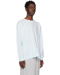 Homme Plissé Issey Miyake Blue Release T 1 Long Sleeve T Shirt