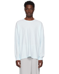 Homme Plissé Issey Miyake Blue Release T 1 Long Sleeve T Shirt