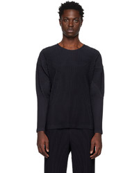 Homme Plissé Issey Miyake Brown Monthly Color January Long Sleeve T Shirt
