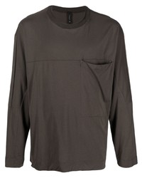 Transit Pocket Detail Long Sleeve T Shirt