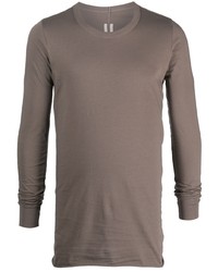 Rick Owens Seam Detailing Long Sleeve T Shirt