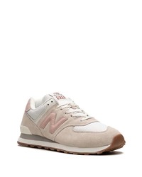 New Balance 574 Whitepinkgum Sneakers