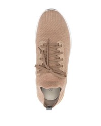 Brunello Cucinelli Logo Detail Lace Up Sneakers