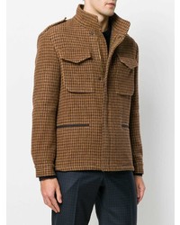 Al Duca D’Aosta 1902 Houndstooth Military Style Jacket