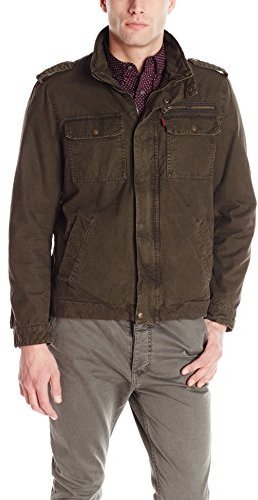 Levi's Washed Cotton Two Pocket Military Jacket, $36 | Amazon.com ...