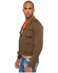 DSQUARED2 Military Chic Bomber