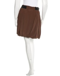 Chloé Silk Blend Mini Skirt