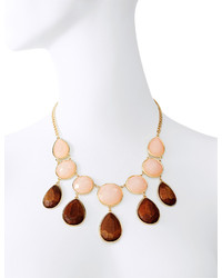 The Limited Wood Gems Necklace