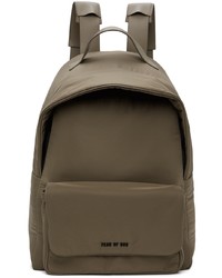 Fear Of God Taupe Nylon Backpack