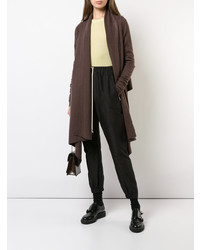 Rick Owens Open Front Trapeze Cardigan