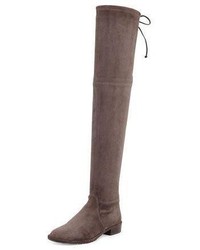 Stuart Weitzman Lowland Stretch Suede Over The Knee Boot Londra
