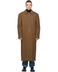 Ader Error Brown Wool Cambridge Coat