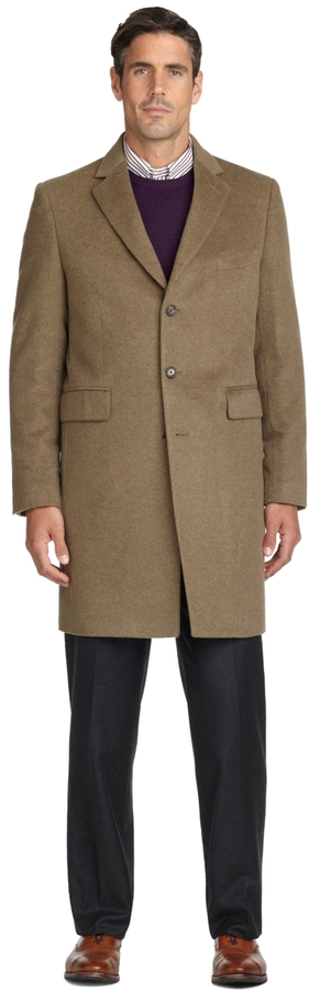 Brooks Brothers Golden Fleece Cashmere Topcoat, $1,898 | Brooks