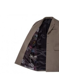 Paul Smith Light Grey Wool Mohair Overcoat