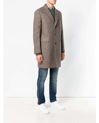 Closed Single Breasted Fitted Coat