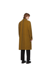 Andersson Bell Tan Wool Daddy Classic Coat