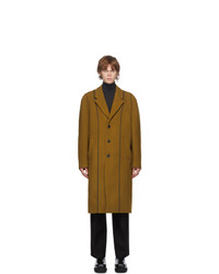 Andersson Bell Tan Wool Daddy Classic Coat