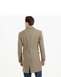 Ludlow Topcoat In Herringbone English Wool With Thinsulate