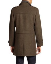 Cole Haan Wool Double Breasted Coat