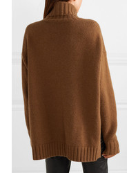 Nili Lotan Brently Oversized Cashmere Turtleneck Sweater