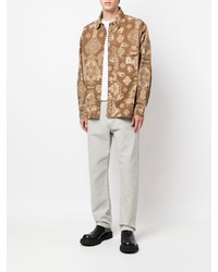 Carhartt WIP Bandana Print Long Sleeved Shirt