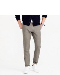 J.Crew Crosshatched Cotton Linen Pant In 484 Fit