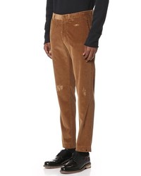 MSGM Distressed Corduroy Pants