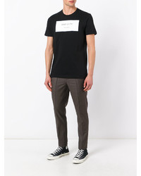 Neil Barrett Elastic Waist Seamed Trousers