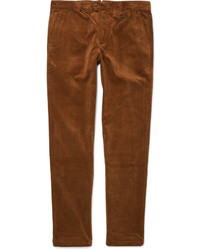 Oliver Spencer Fishtail Cotton Corduroy Trousers