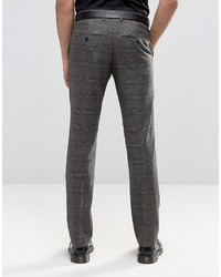 Selected Homme Slim Fit Prince Of Wales Pants With Stretch