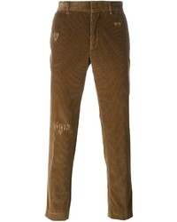 MSGM Distressed Corduroy Trousers