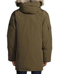 Canada Goose Expedition Hooded Parka With Fur Trim