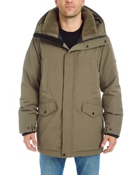 Vince Camuto Parka With Faux Hood