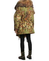 Dsquared2 Parka With Fur Lining