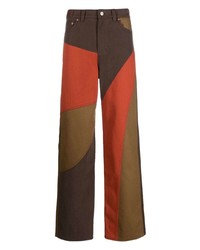 Andersson Bell Panelled Wide Leg Jeans
