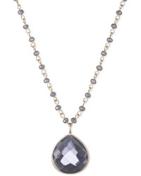 lonna & lilly Teardrop Stone Pendant Necklace