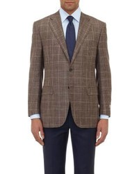 Canali Plaid Two Button Sportcoat