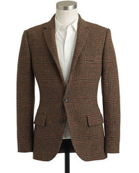Ludlow Sportcoat In Brown Glen Plaid English Wool