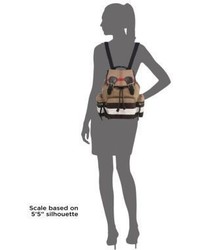 Burberry Medium Check Canvas Backpack