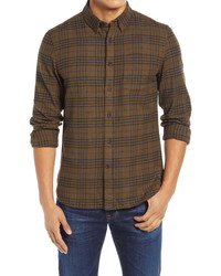 French Connection Check Flannel Button Up Shirt