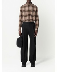 Burberry Check Pattern Flannel Shirt